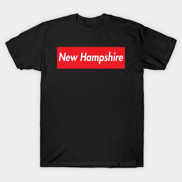 NEW HAMPSHIRE SUPER USA LOGO T-Shirt by elsa-HD